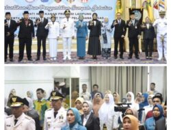 DPRD Lampung Hadiri Upacara Pelantikan dan Pengambilan Sumpah Jabatan Bupati Way Kanan