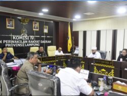 DPRD Provinsi Lampung Gelar Rapat Dengar Pendapat Terkait Keberadaan Kapal Dalom Lintas Berjaya