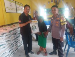 Pembagian Bantuan Beras Bulog untuk 368 KPM di Desa Gedung Sari